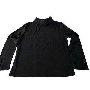 Sofishie turtle neck Black Long Sleeve Women’s Size Large Wardrobe Basic NWT